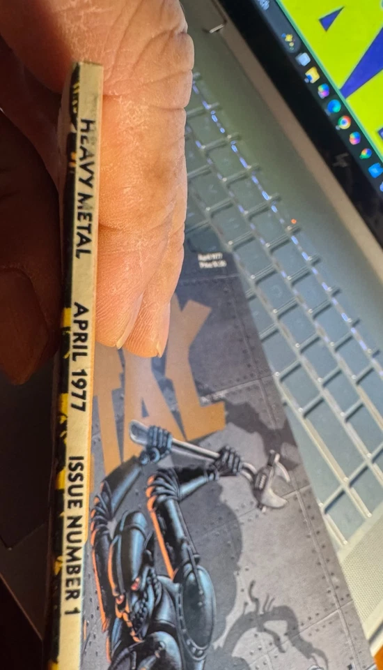 Heavy Metal Magazine 1977 First Edition No. 1 series Mint - N.Mint   - Image 3 of 4