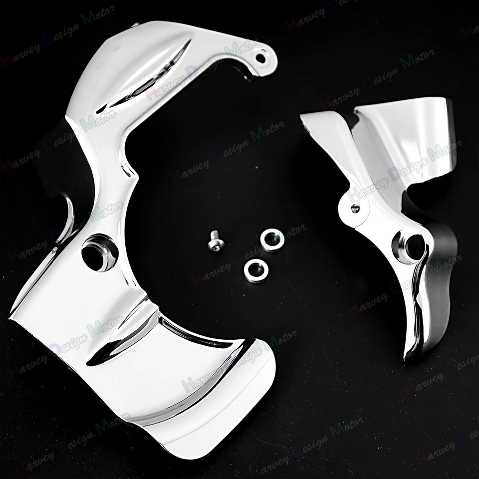 1 хромированная крышка коробки передач для Harley Street Glide FLHX FLHXS CVO 09-16 - Изображение 3 из 4