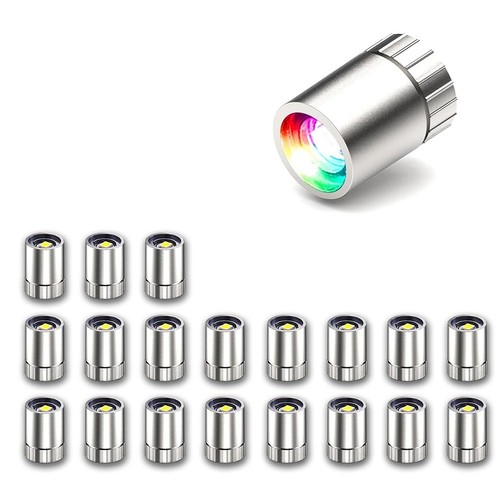 Lampe spot miniature argent à pile LED avec interrupteur marche/arrêt pour miniatures de maison de poupée à l'échelle 1:12 suspendues - France