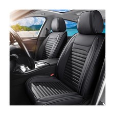 Car Seat Covers Full Set Fit for Hyundai Santa Fe 2001-2025, Premium Nappa Le...