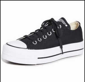 Size 9.5 - Converse Chuck Taylor All Star Lift Low Black White