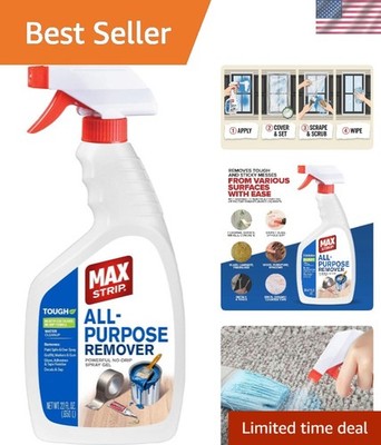 Powerful Unscented Paint and Adhesive Remover Spray - 22oz Gel Formula