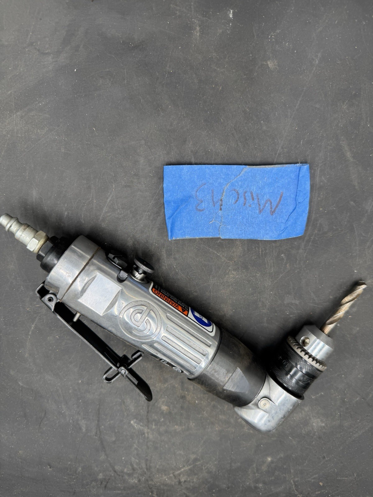 CHICAGO PNEUMATIC CP879 3/8" REVERSIBLE AIR ANGLE DRILL