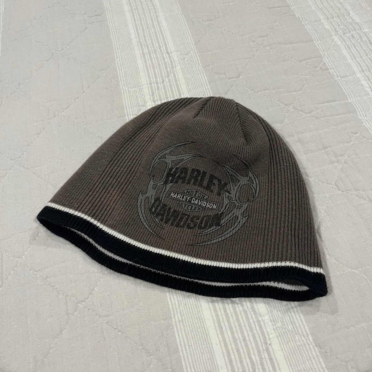 Harley-Davidson Cotton Beanie Hats for Men for sale | eBay