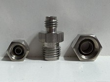 1- Swagelok Stainless Steel Reducing Union, 3/8" Tube x 1/4" Tube, SS-600-6-4