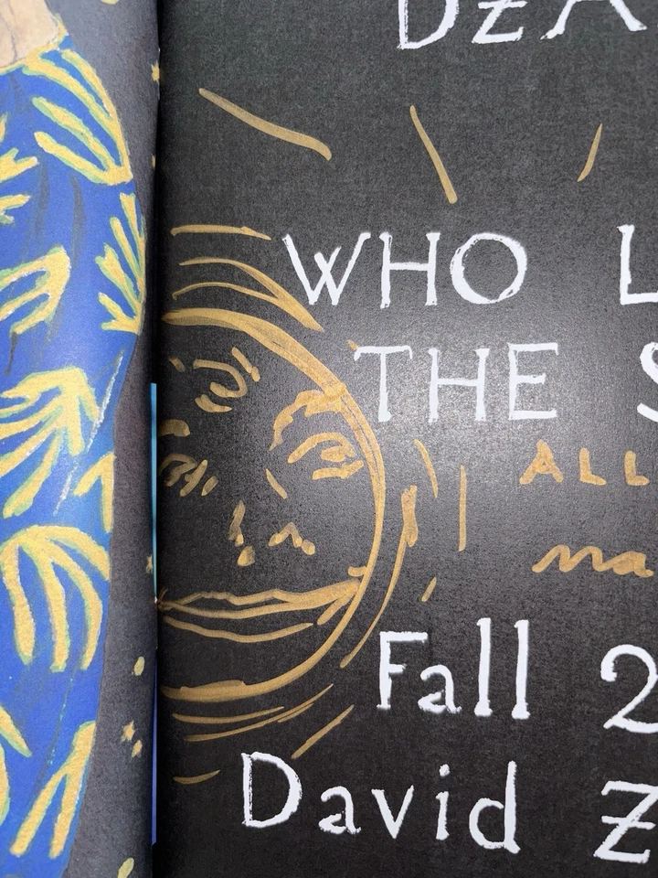 Catálogo firmado y arte original 100 % AUTÉNTICO Marcel Dzama Who Loves The Sun Foto 4 de 4