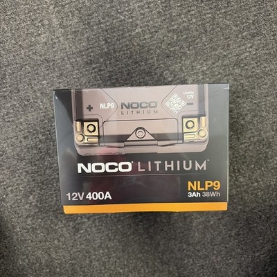 NOCO Lithium NLP9 12V Powersport Battery 3Ah 400A Intelligent BMS