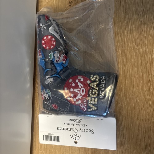Rare Scotty Cameron 2016 Las Vegas Card Shark Putter Blade Golf Headcover⛳⛳⛳NEW