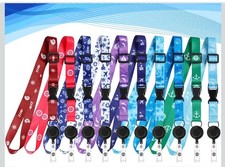 Hotop 10 Sets Cruise Lanyards Retractable Adjustable Lanyard with ID Clip NEW 