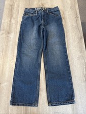 Crazy 8 Jeans Boys Husky Straight Blue Denim Pants Size 10