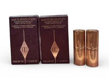 Charlotte Tilbury Matte Revolution PILLOW TALK Matte Lipstick 1.1g MINI Lot Of 2