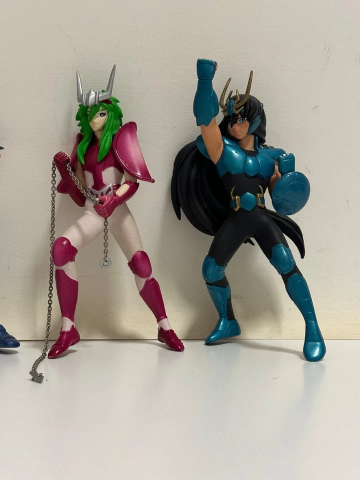 Lotto Cavalieri dello Zodiaco Banpresto 2000 Sirio, Phoenix, Andromeda - Immagine 4 di 4