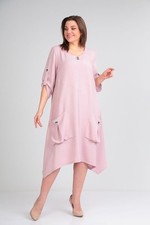 Sommerkleid/Brustumfang 120cm/Trapez/Rosa/Neu...