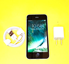⚡VIEW PHOTO⚡WHITE APPLE IPHONE 5C 8GB UNLOCKED FIDO CHATR ROGERS PUBLIC MOBILE⚡