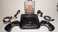 Sega Mega Drive 2 Games Console Bundle, Tested, Working