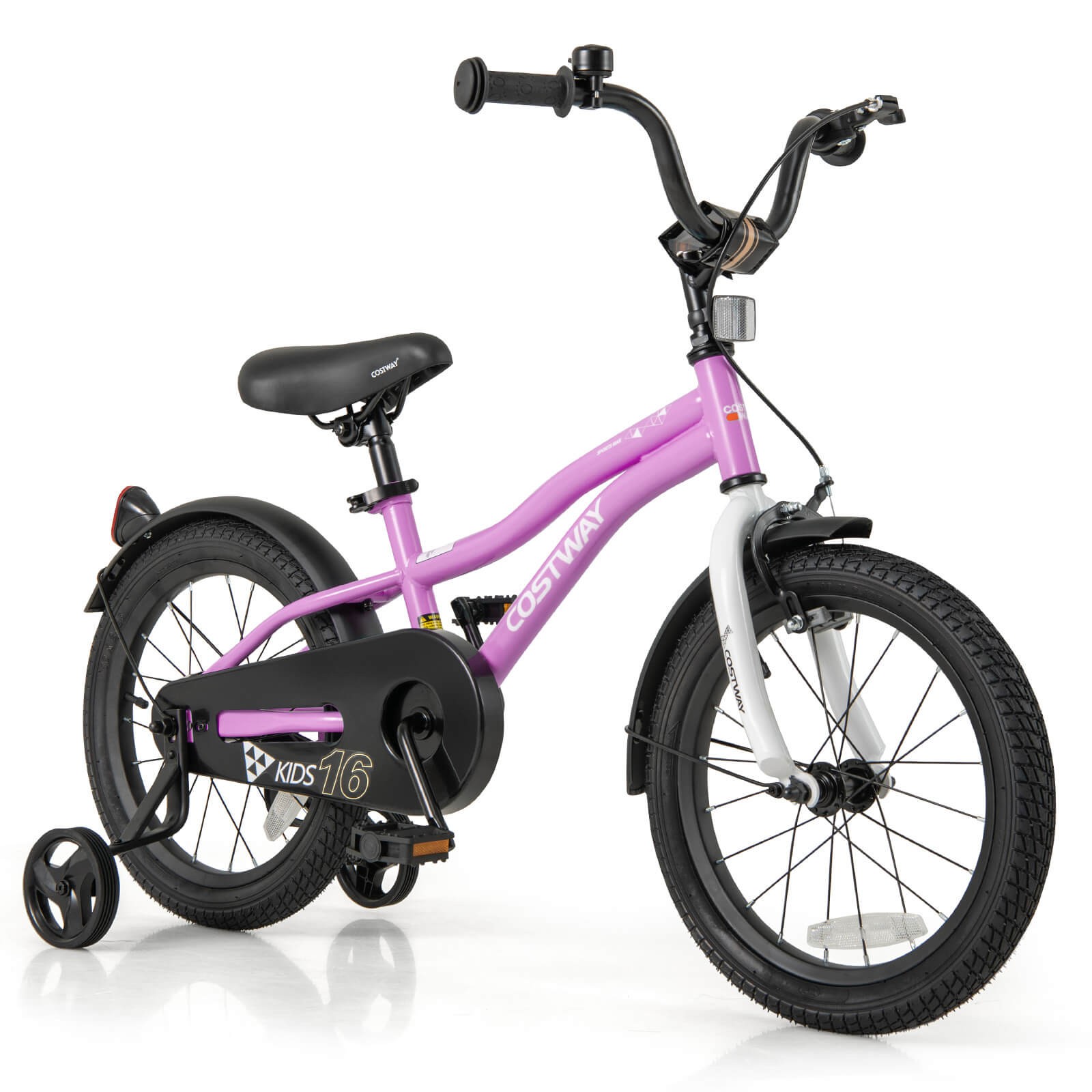 Kids Bike for 4-7 Years Old Boys & Girls w/Adjustable Seat H