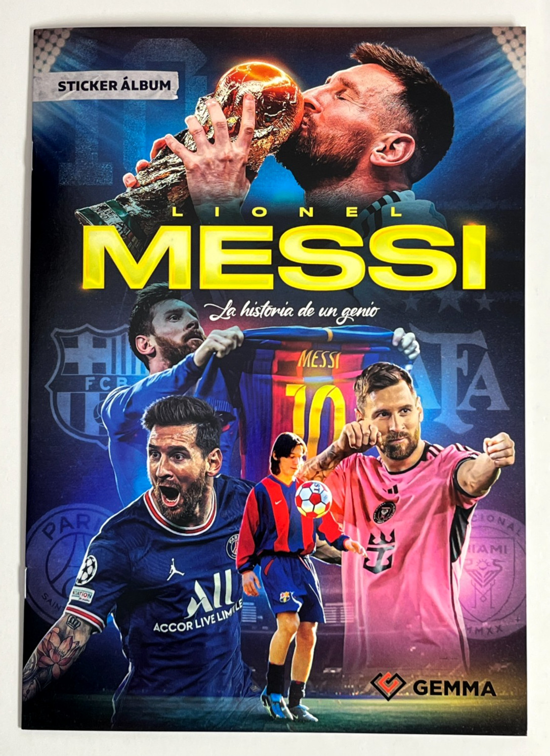 ALBUM LIONEL MESSI STORY + Full Set 162/162 Stickers Peru Edition 2025 RARE