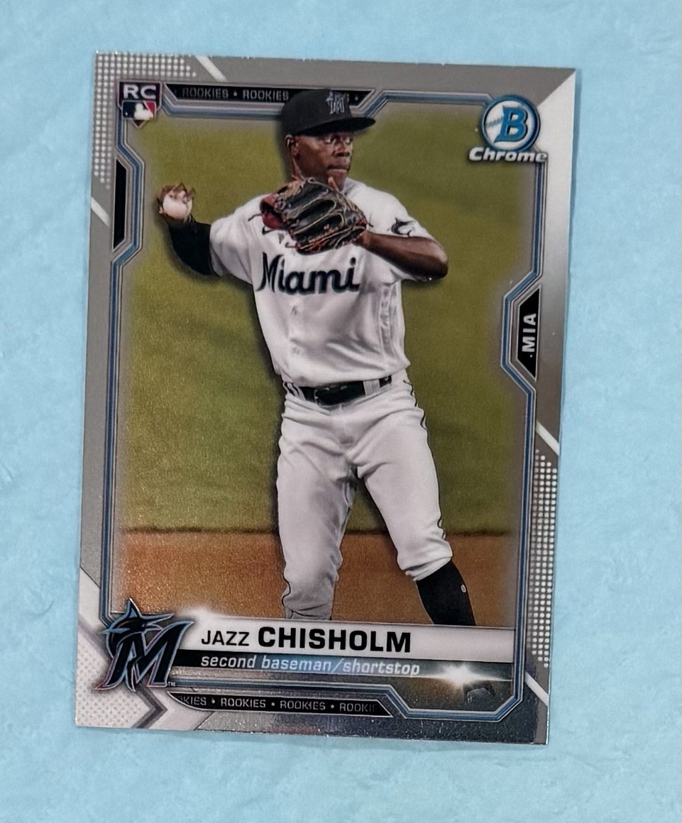 2021 Bowman Chrome - Jazz Chisholm #57 (RC)
