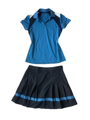 Izod Women s Vintage Golf Set, Black And Blue - Size XS - 2 Pieces