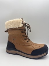 UGG WOMEN ADIRONDACK BOOT III CHESTNUT LEATHER US 6.5/EU 37.5 WATERPROOF NIB