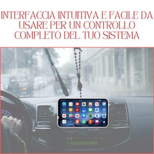 AUTORADIO 1 DIN RADIO ANDROID WIRELESS 360° SCHERMO GPS RDS BLUETOOTH WIFI