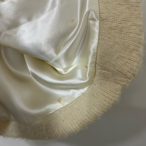 Stobi Knit Fleece Womens Medium Natural Wool Denmark Nordic Full Zip Jacket - Picture 4 of 5