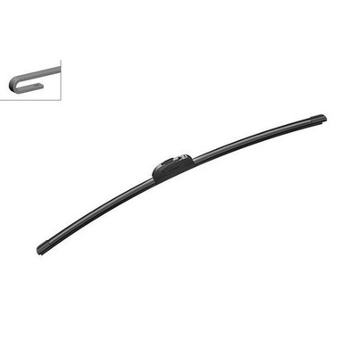 Bosch AeroTwin Retrofit Front Flat Windscreen Wiper Blade 60cm J-Hook Arm AR24U