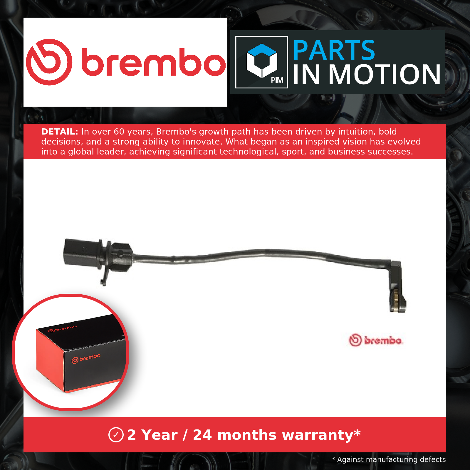 Fits BREMBO A 00 486 Pad Sensor ⭐UK Stock⭐ - Image 14