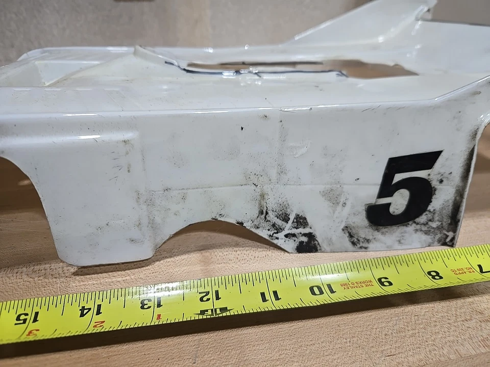 Vintage Race Car 1/10 Scale Plastic Shell Body RC Remote Control Car Touring - Image 2 of 4