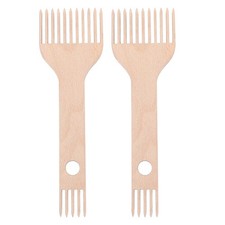 2 Pcs Loom Set Weave Comb Tapestry Weaving Knitting Machine Manual Tools