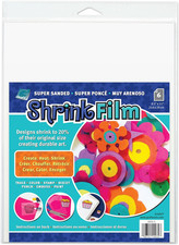 Shrink Film - Sanded Translucent 8.5"x11" Sheets, Design Your Art and Shrink It