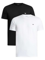 Emporio Armani 2Er Pack Lounge Crew T-Shirts, Mehrfarbig - XXL