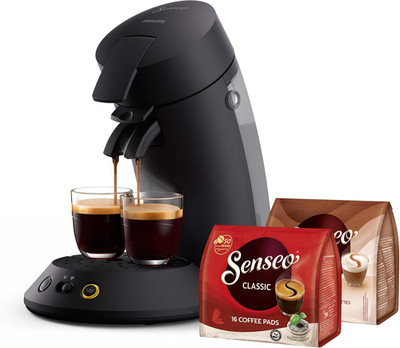 Philips SENSEO Original plus   Kaffeestärkewahl, Coffee Boost, 2-Tassenfunktion,