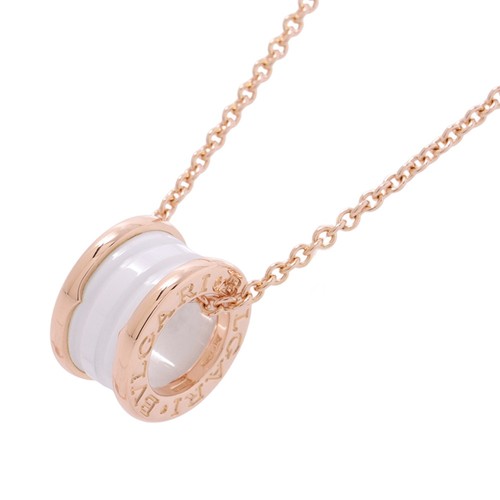 BVLGARI B.Zero1 Necklace K18PG/Ceramic 346082