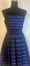 Vintage Etheral Halston Dress 100% Silk Dark Mystery Orig Price $400! Cocktail