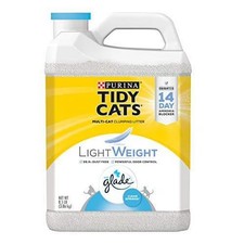 Tidy Cats LightWeight, Multi-Cat, Low Dust Clump Litter, Glade Clear Springs,2pk