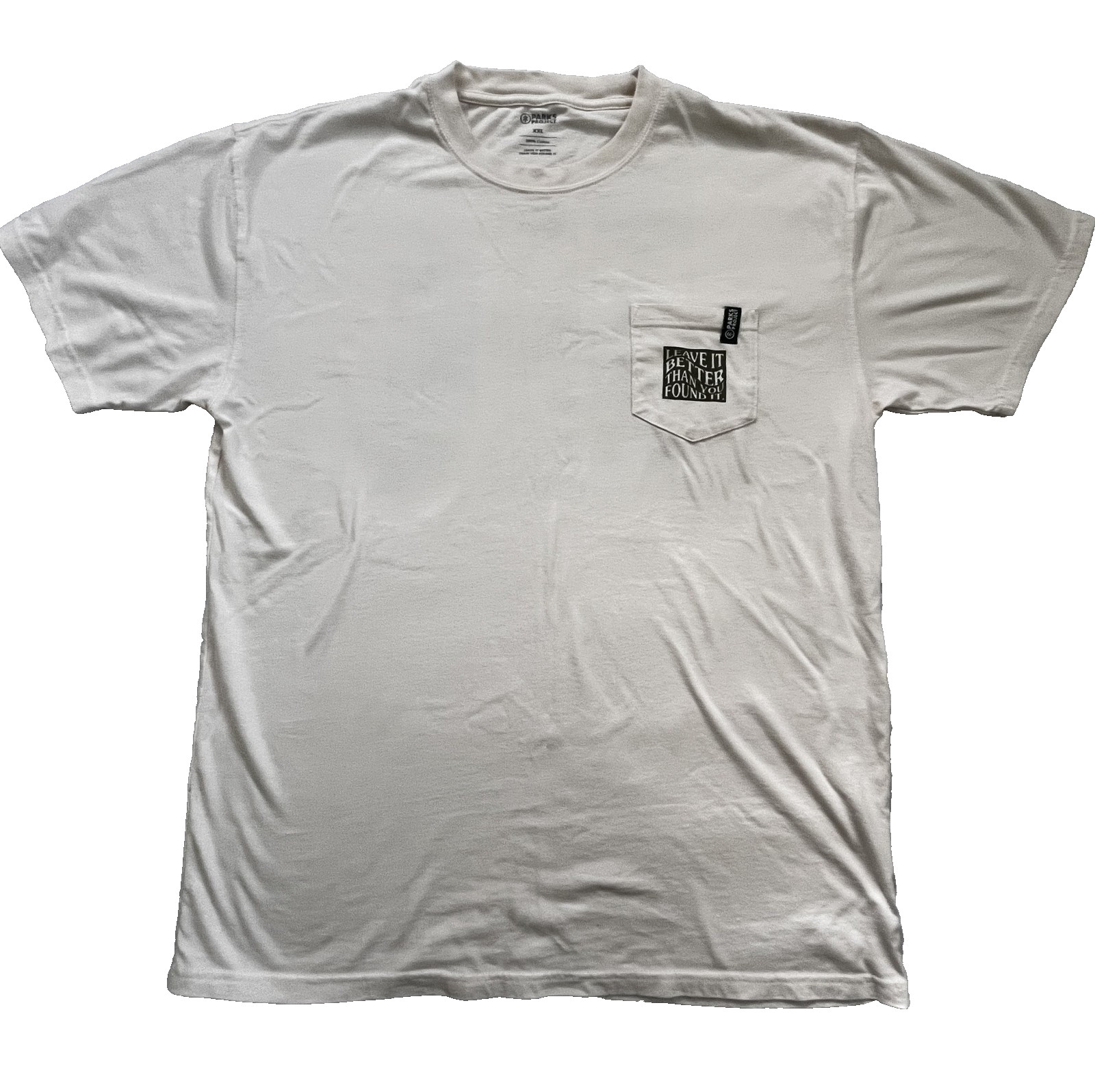 Parks Project National Parks T-Shirt Men's XXL All Cotton Ecology Nature EC