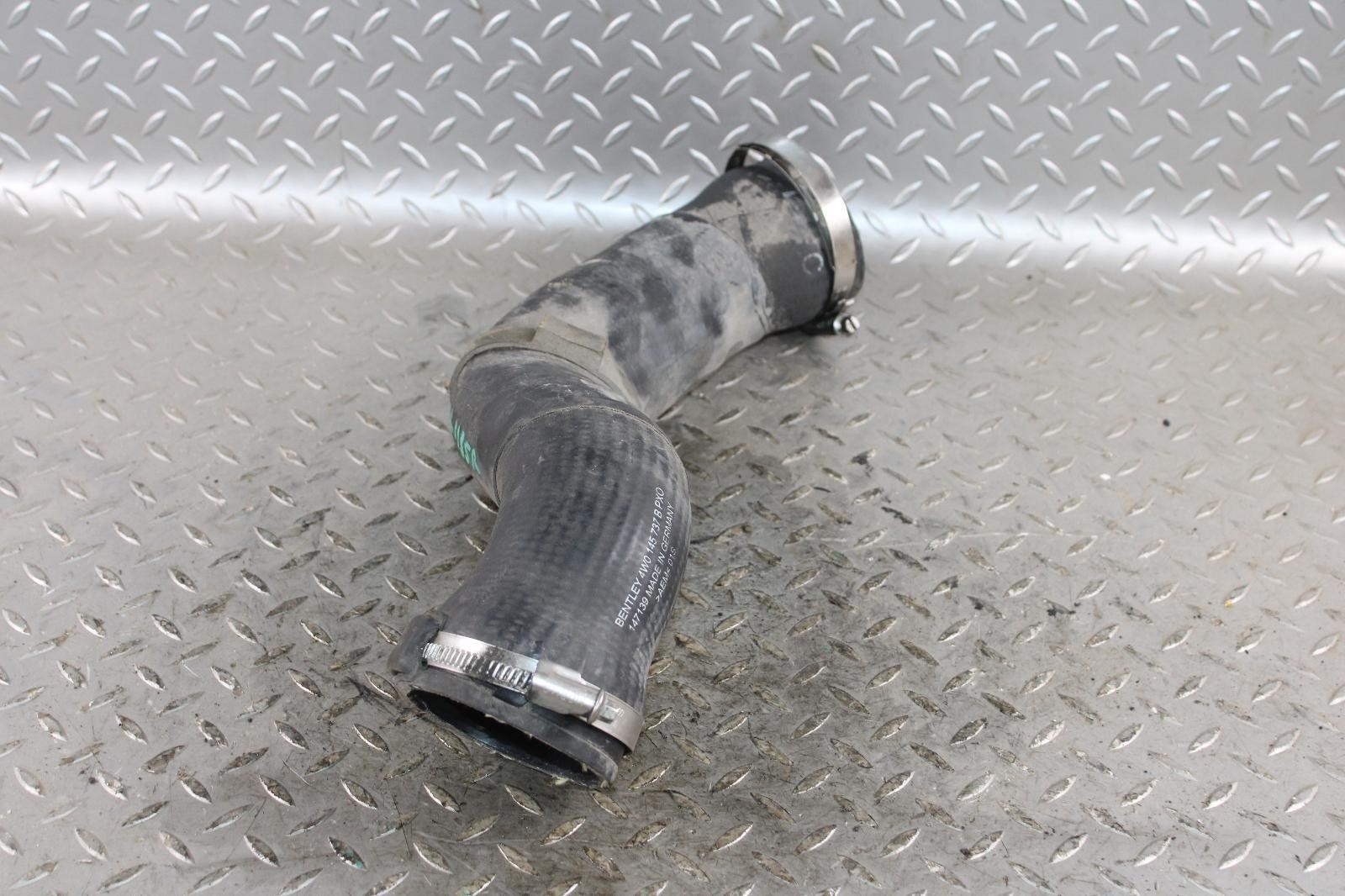13-18 Flying Spur 6.0L Motor Engine Left LH Lower Charge Pipe Hose Unit OEM WTY