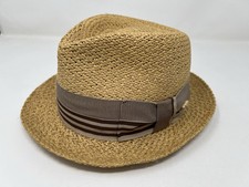 Bailey Of Hollywood Genuine Panama Straw Hat Made In USA Medium M