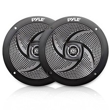 Pyle PLMRS5B 5.25" 180 Watt Max Power 2-Way Waterproof Marine Audio Speakers