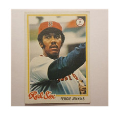 Topps 1978 #720 Fergie Jenkins Boston Red Sox MLB Baseball Card Base Set