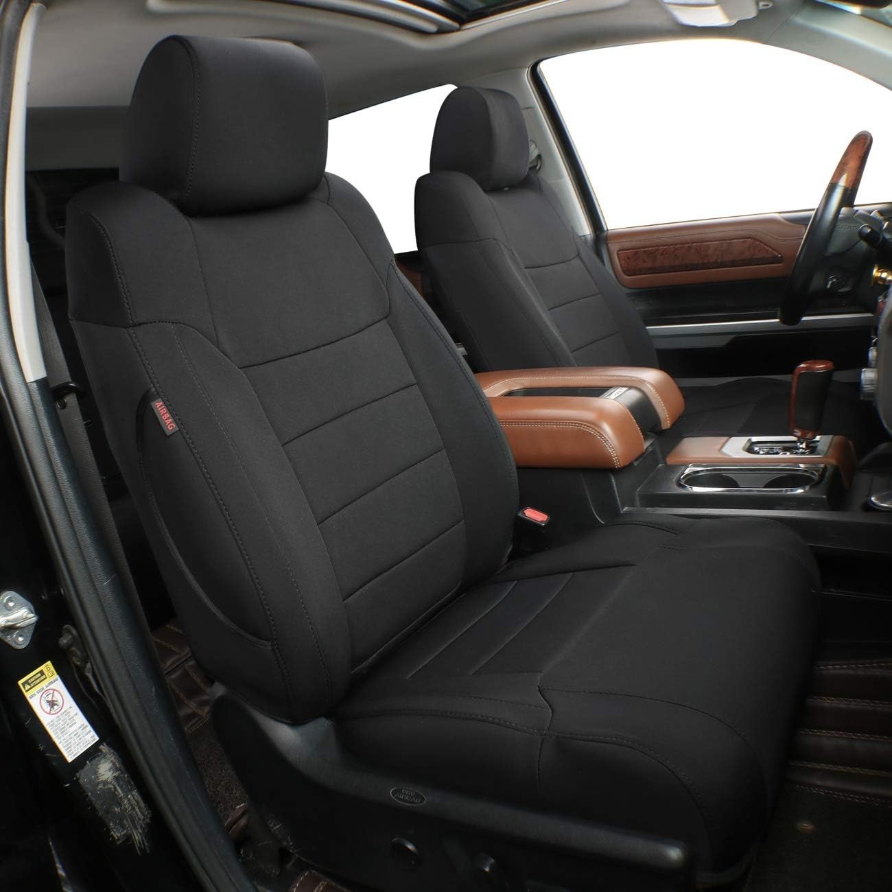 EKR Custom-fit Neoprene Seat Covers for 2022-2026 Toyota Tundra Crew Cab SR,SR5