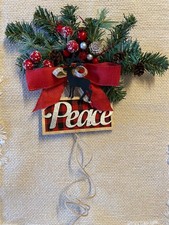 Rustic Christmas Handcrafted Wall Hanging
