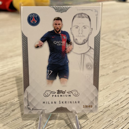 Topps Premium PSG 2023-24 Milan Skriniar /49 card