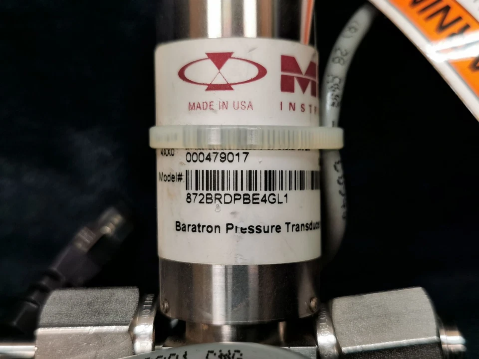 MKS Instruments 872BRDPBE4GL1 Baratron Pressure Transducer Sensor Vacuum Gauge - Image 3 of 4