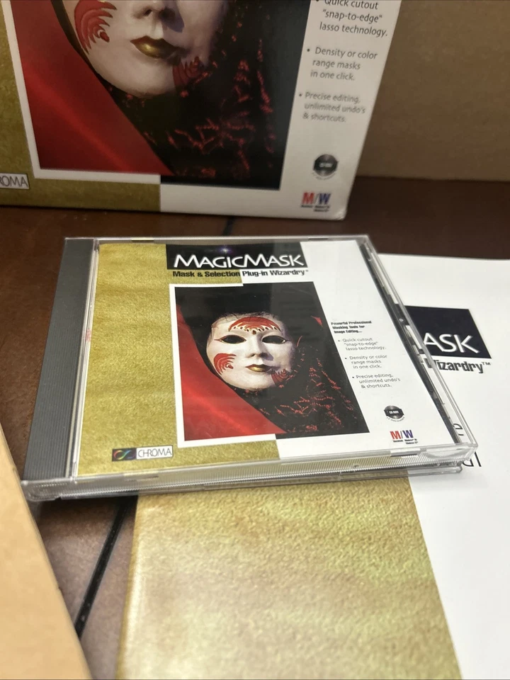 MagicMask Photo Editor Masking Tools For Photoshop CD-ROM Mac & Windows 1997 - Image 4 of 4