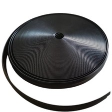 1" RV Vinyl Trim Molding Insert Black,for Camper Travel 25 ft, BLACK