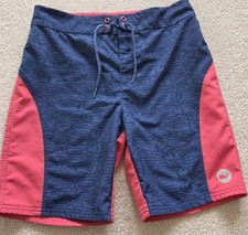 Vineyard Vines Chappy Trunk Swim Trunks Papaya Passion blue Boys M 12