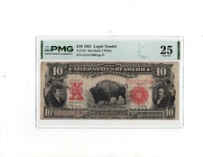 1901 $10 Legal Tender 