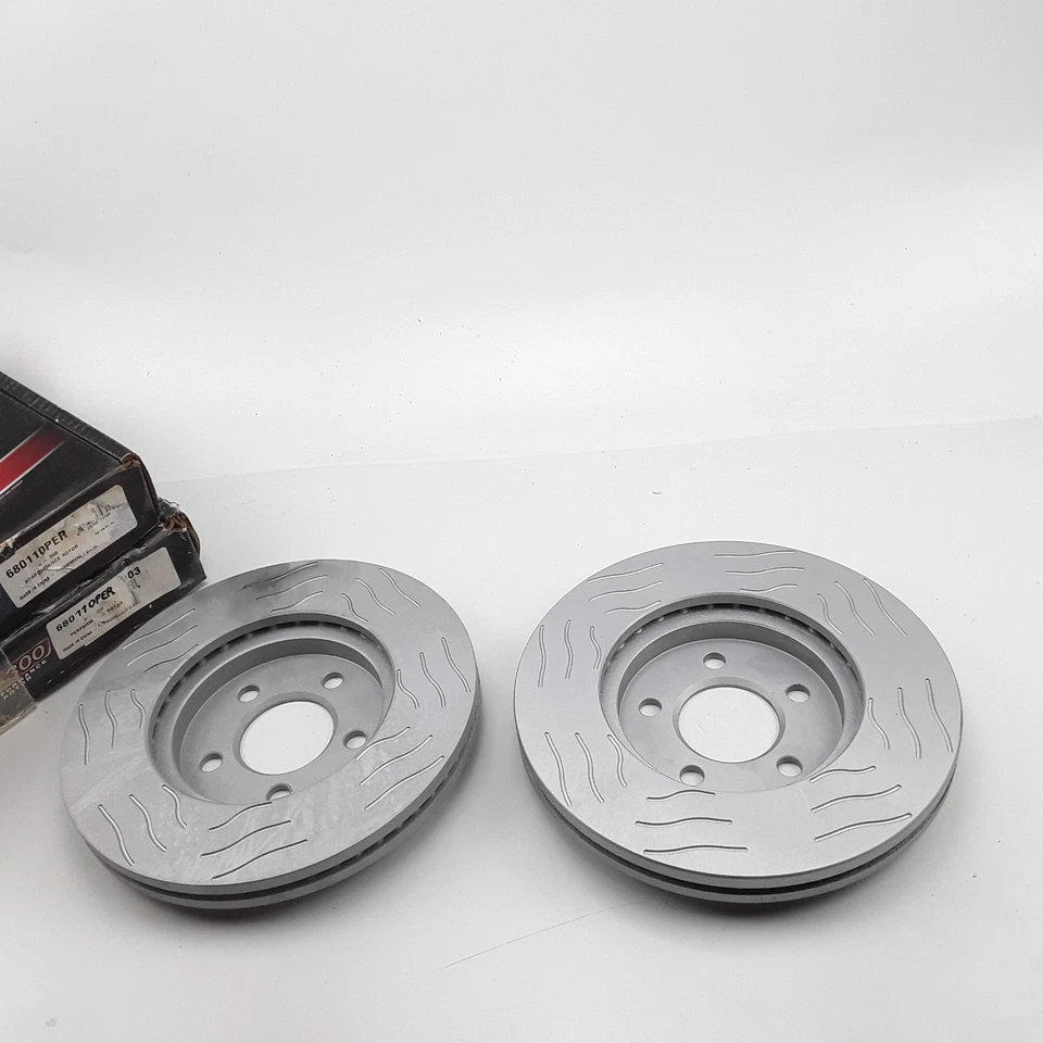 Rotores de freno de disco delanteros Raybestos 680110PER para Ford Lincoln Mercury (2003-2011) Foto 3 de 4